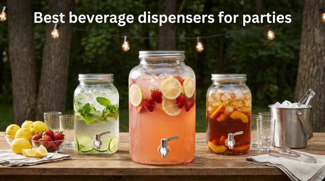 Best beverage dispensers for parties