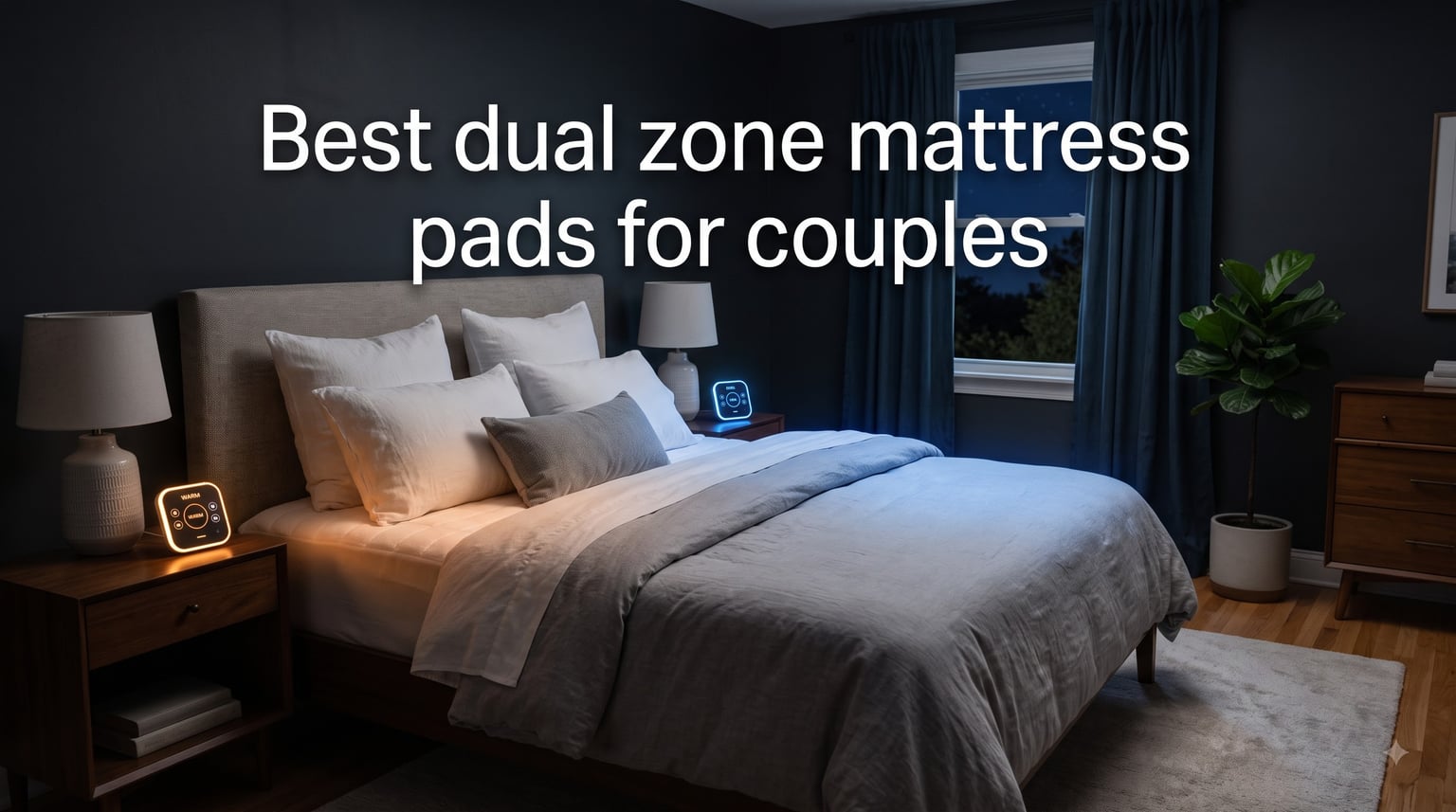 Best dual zone mattress pads for couples