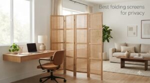 Best folding screens for privacy