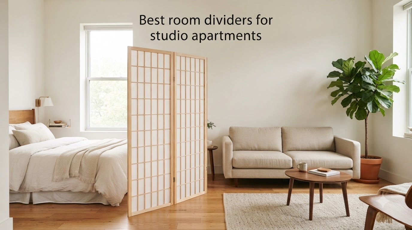 Best room dividers for studio apartments