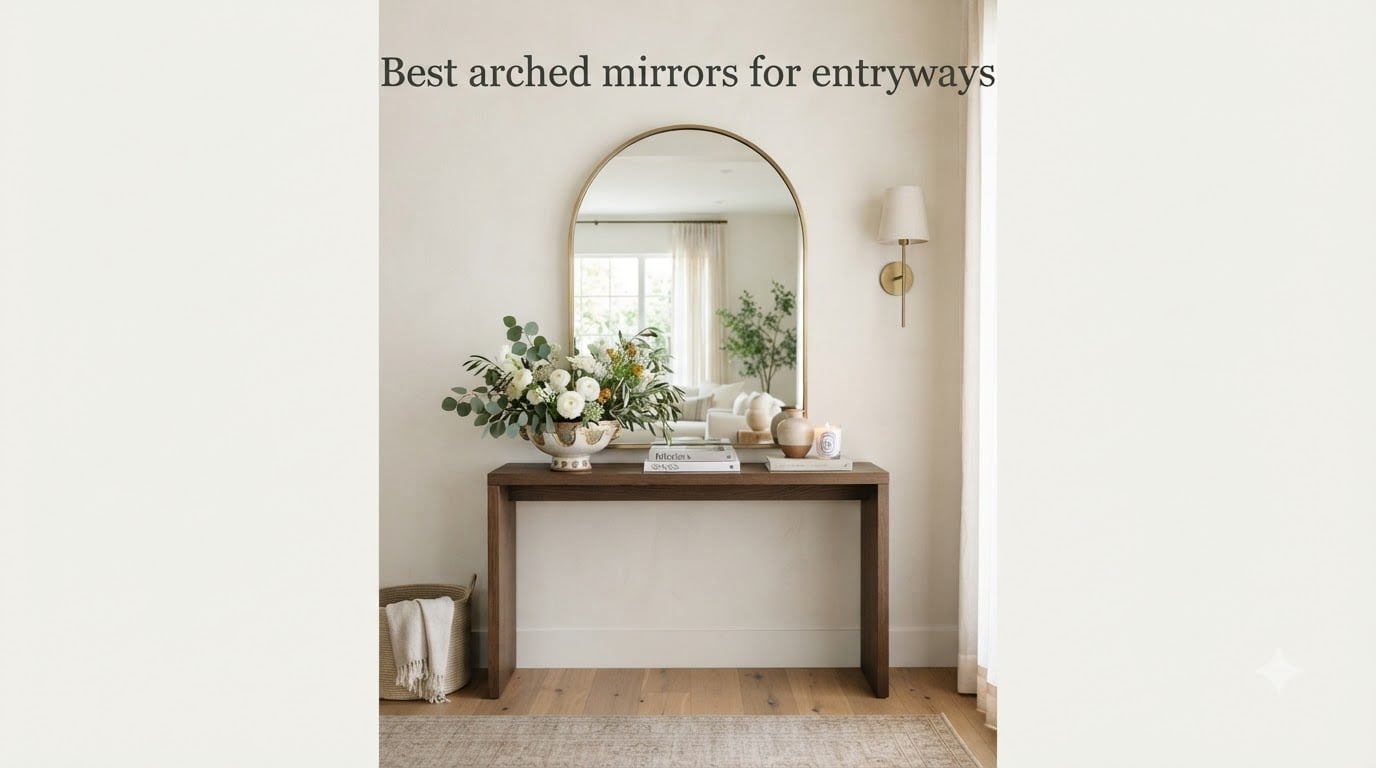 Best arched mirrors for entryways