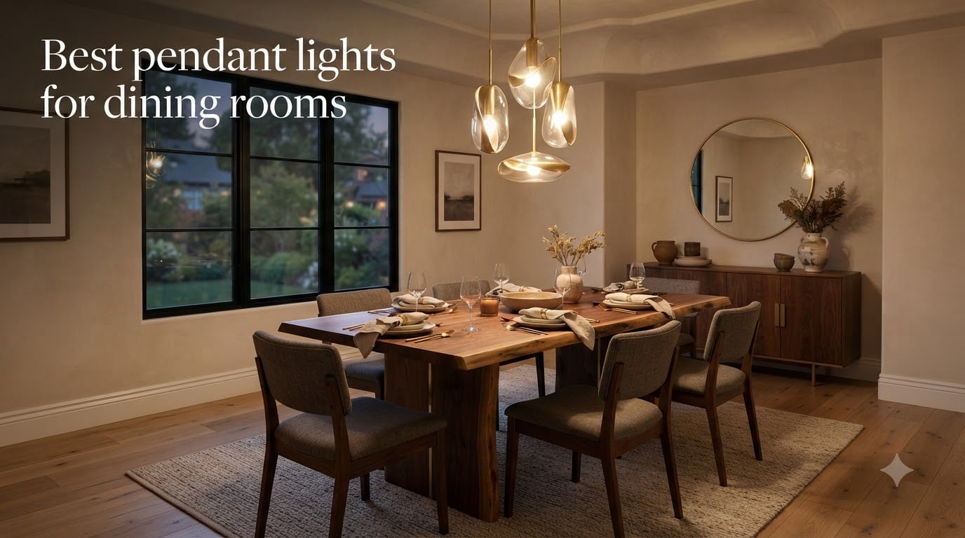 Best pendant lights for dining rooms