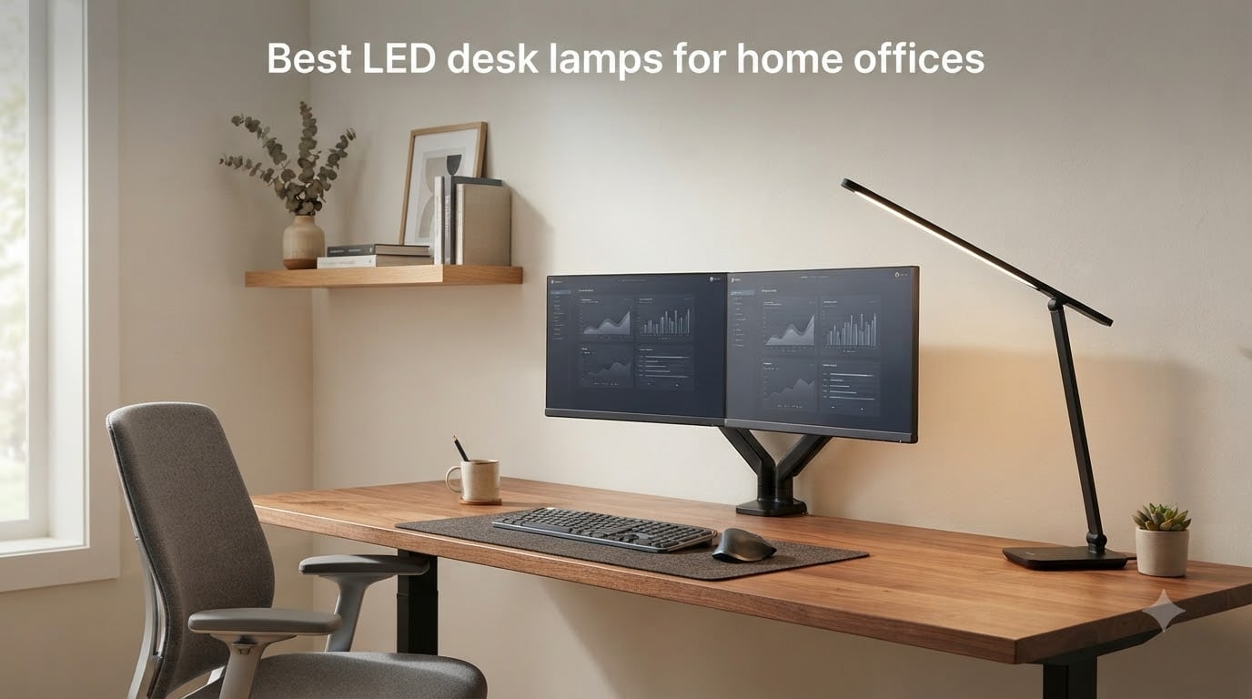 Best LED desk lamps for home offices