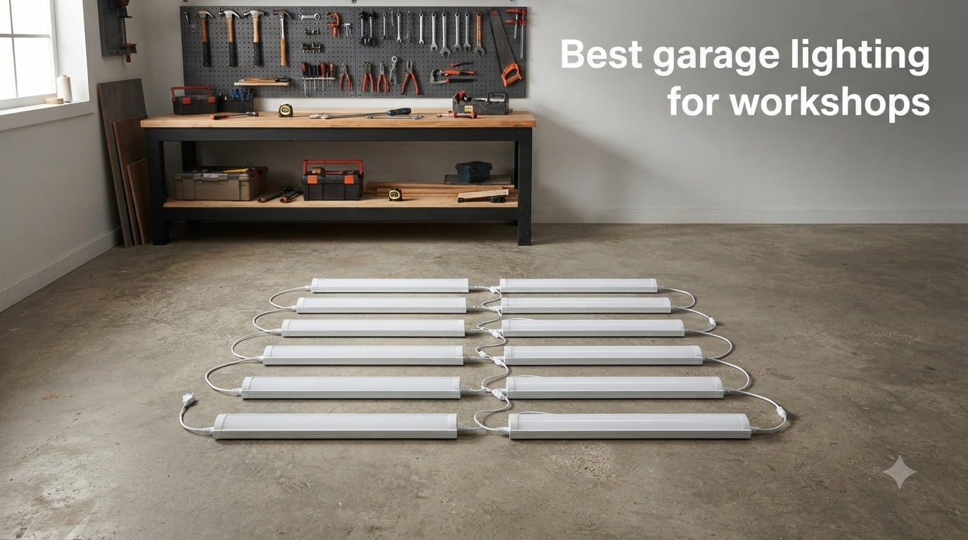 Best garage lighting for workshops