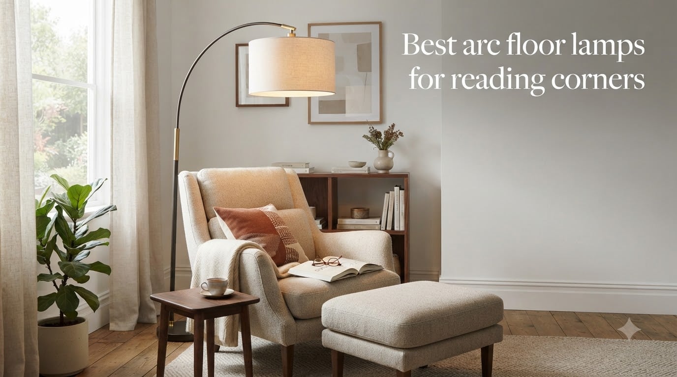 Best arc floor lamps for reading corners