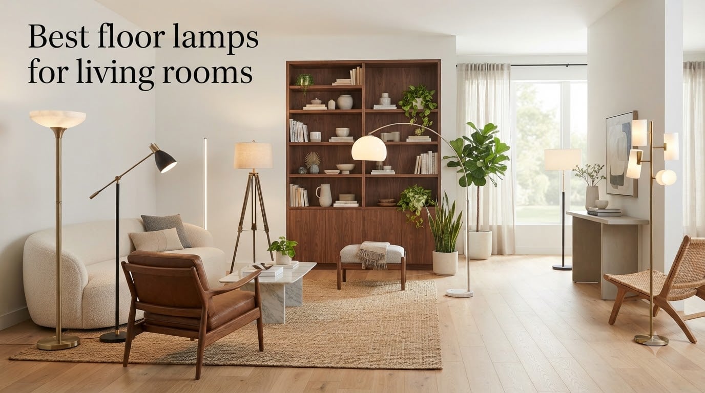 Best floor lamps for living rooms