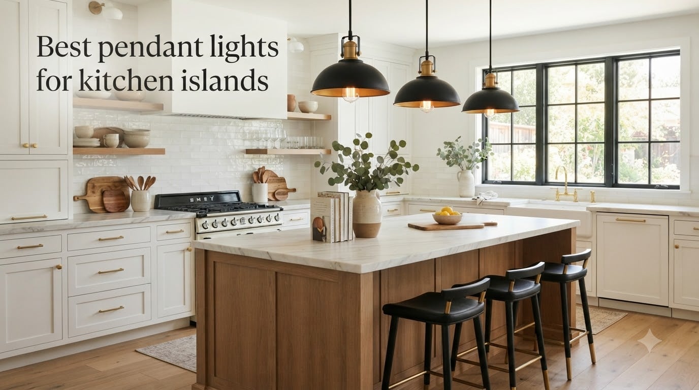 Best pendant lights for kitchen islands