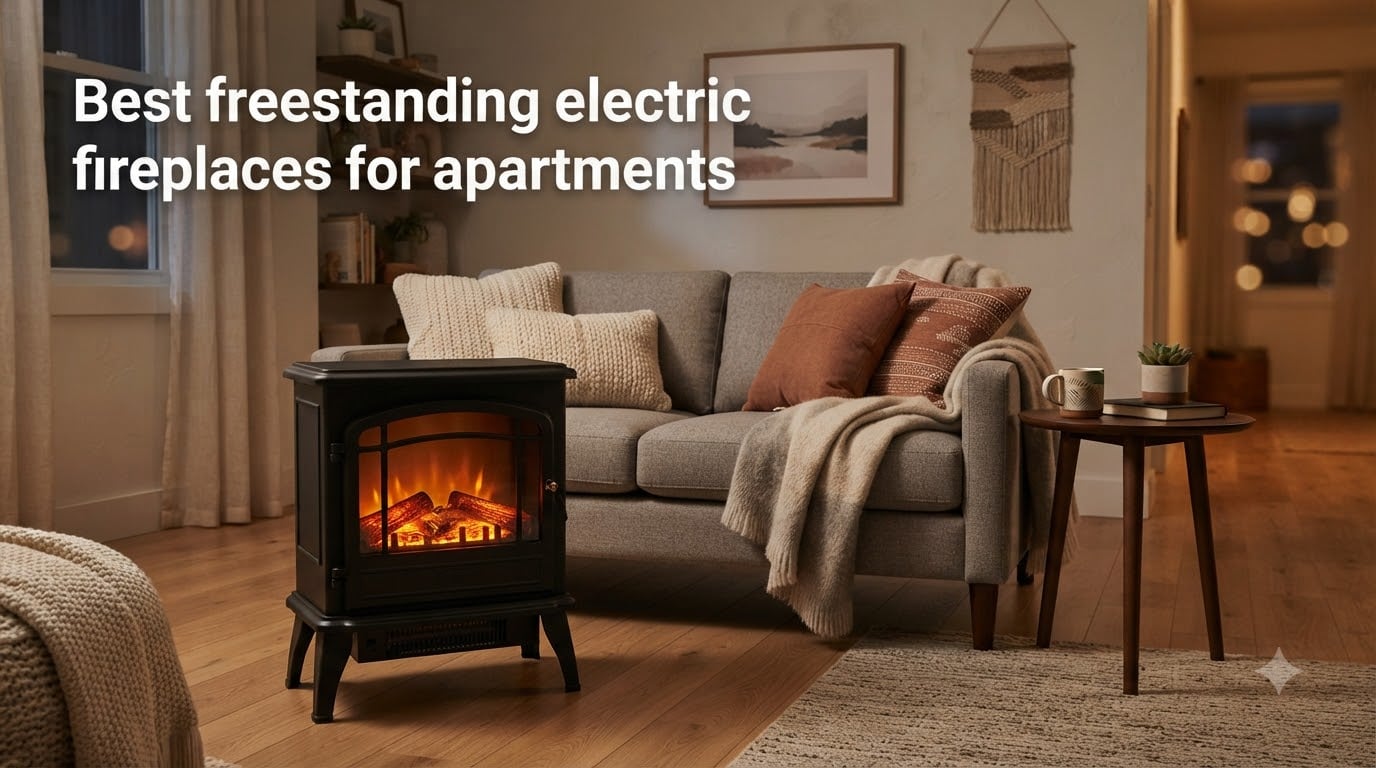 Best freestanding electric fireplaces for apartments