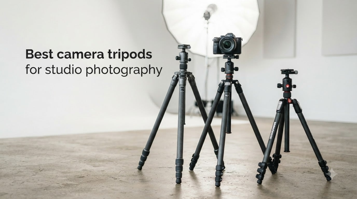 Best camera tripods for studio photography