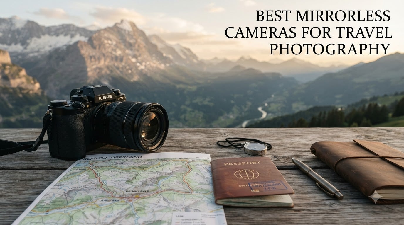 Best mirrorless cameras for travel photography