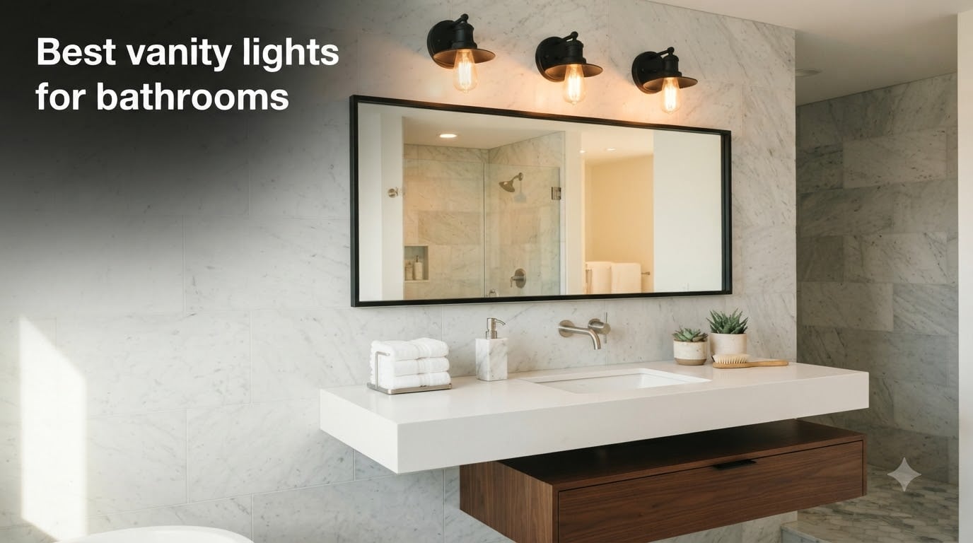 Best vanity lights for bathrooms