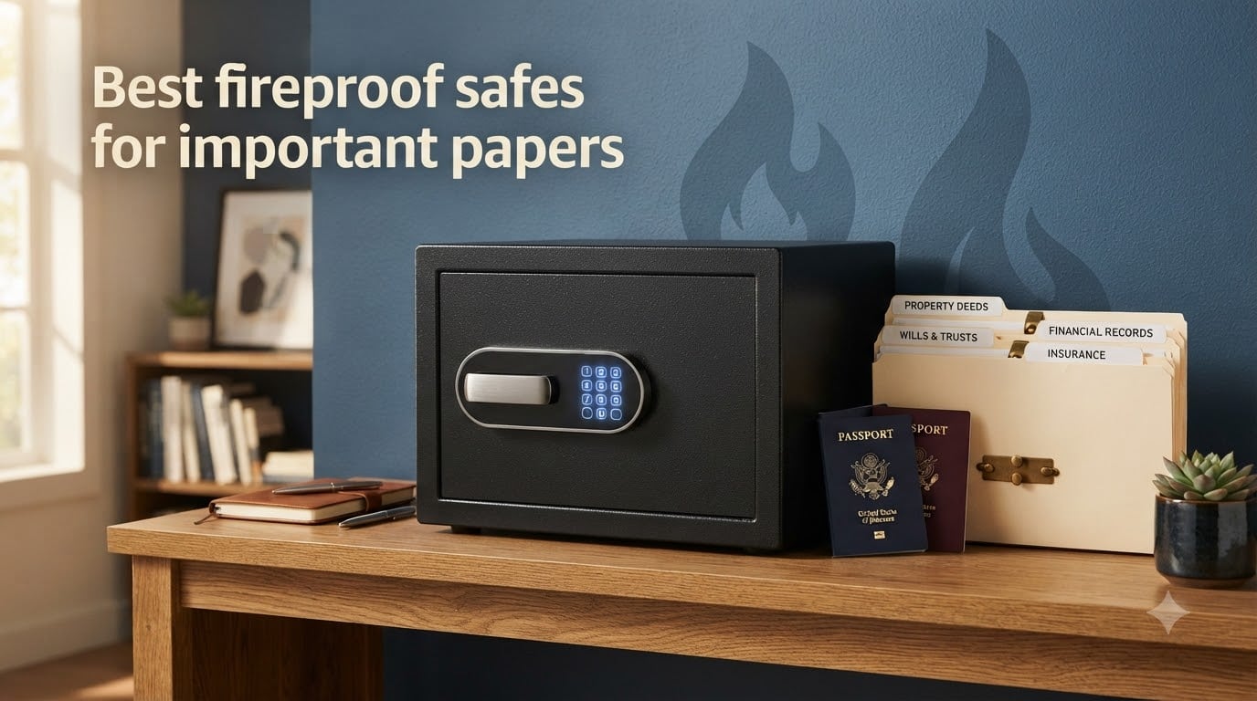 Best fireproof safes for important papers