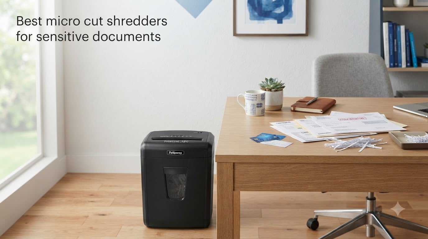 Best micro cut shredders for sensitive documents