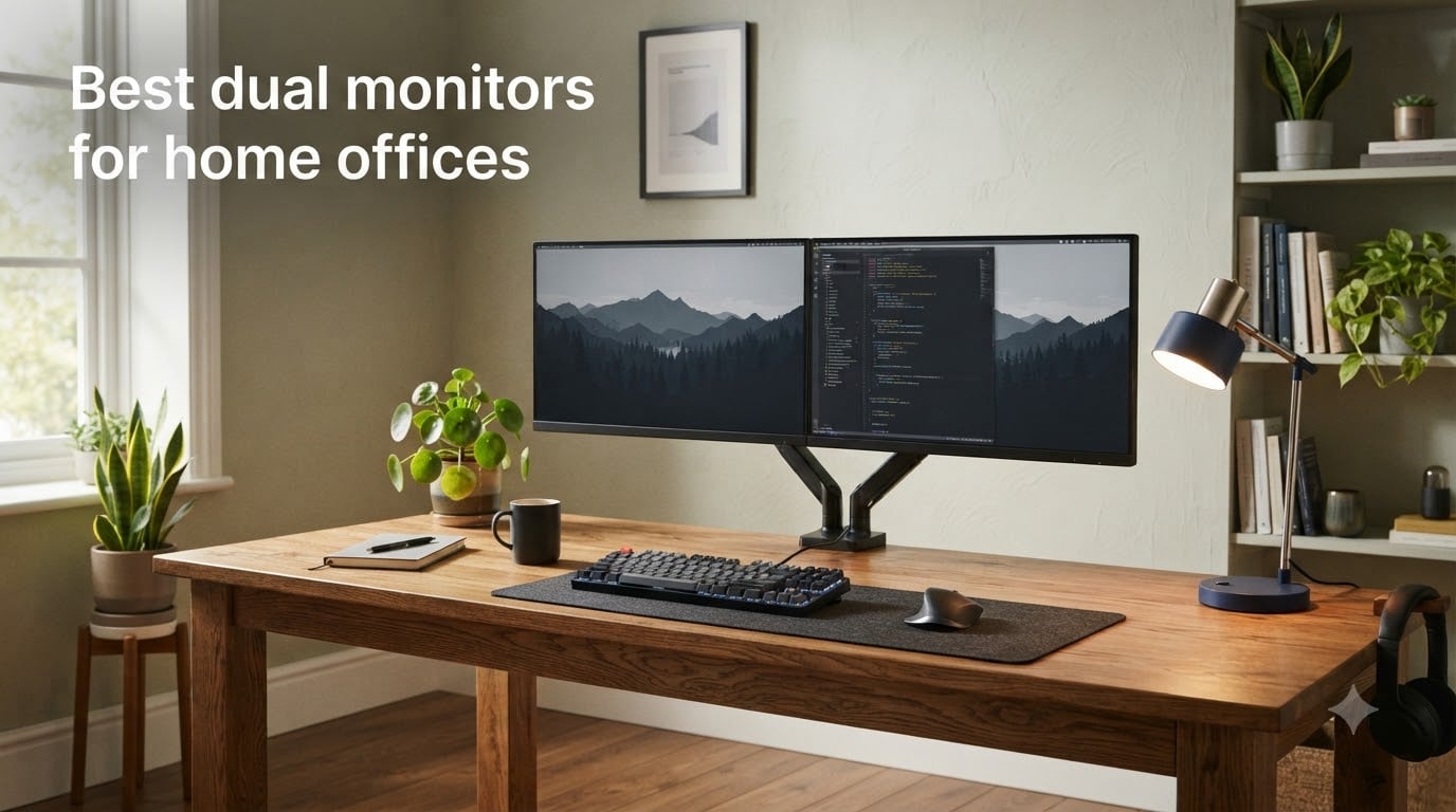 Best dual monitors for home offices