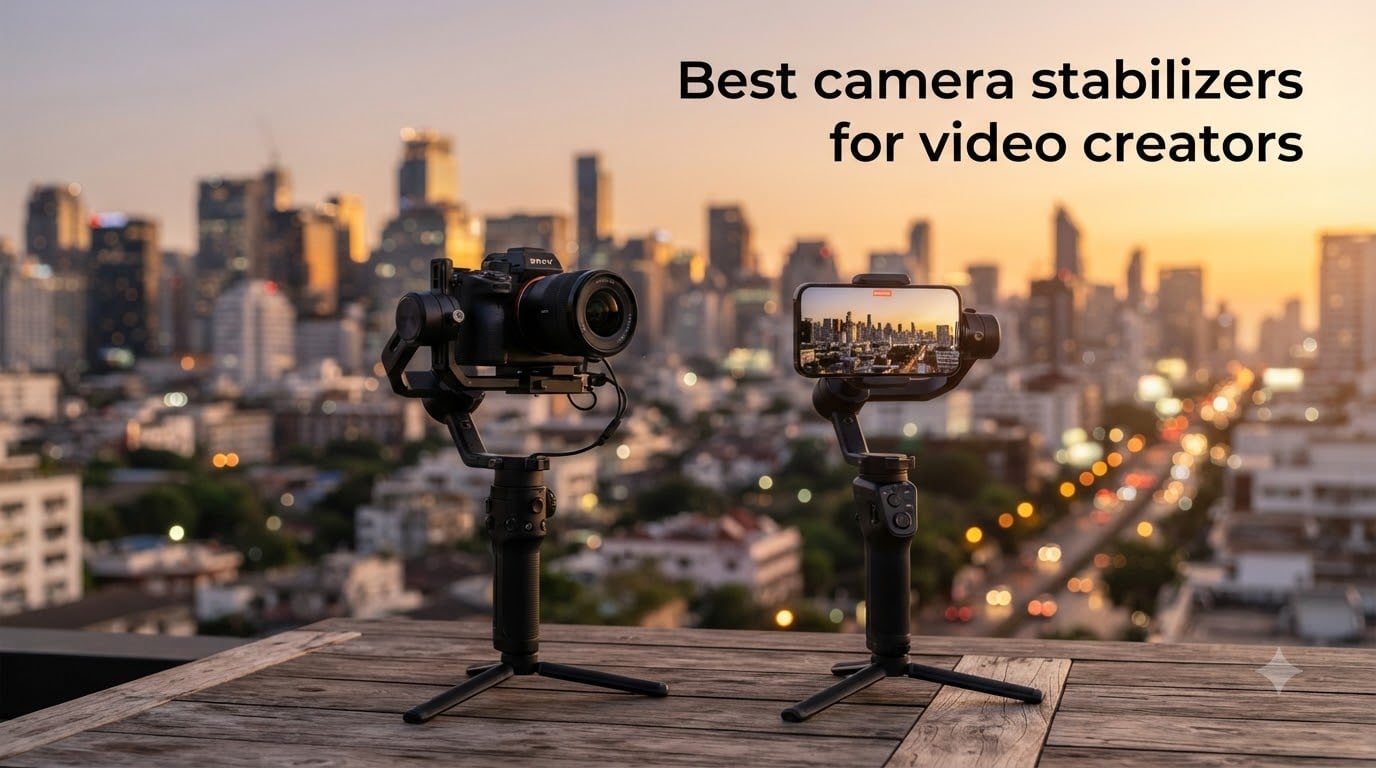 Best camera stabilizers for video creators