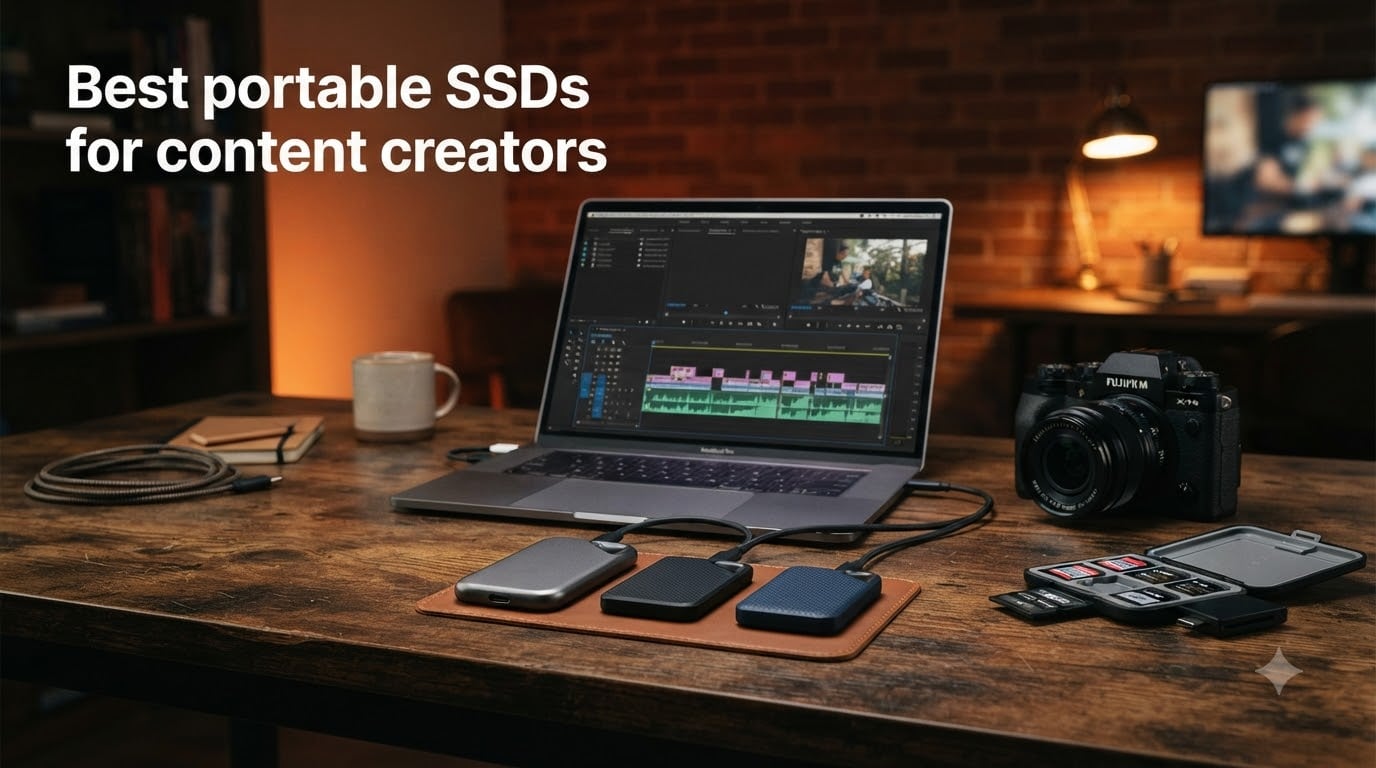 Best portable SSDs for content creators