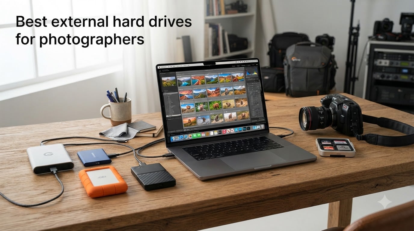 Best external hard drives for photographers