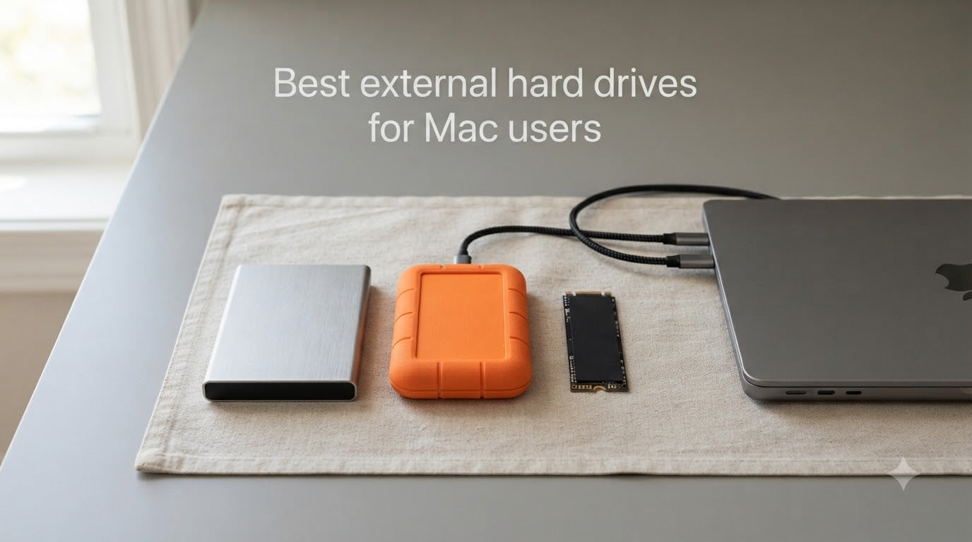 Best external hard drives for Mac users
