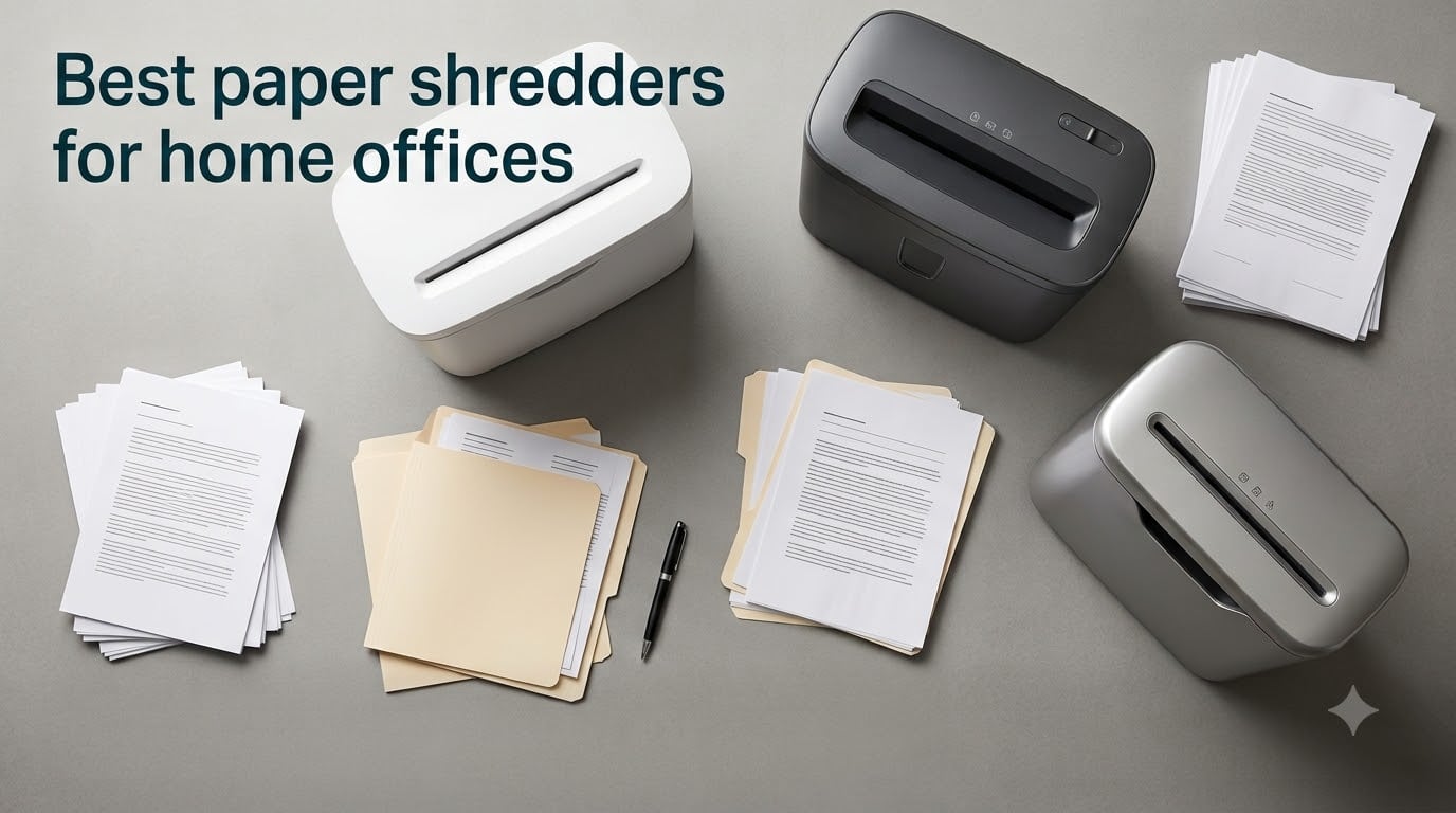 Best paper shredders for home offices