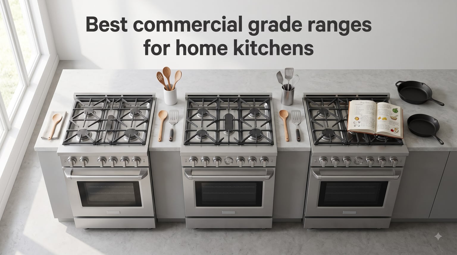 Best commercial grade ranges for home kitchens