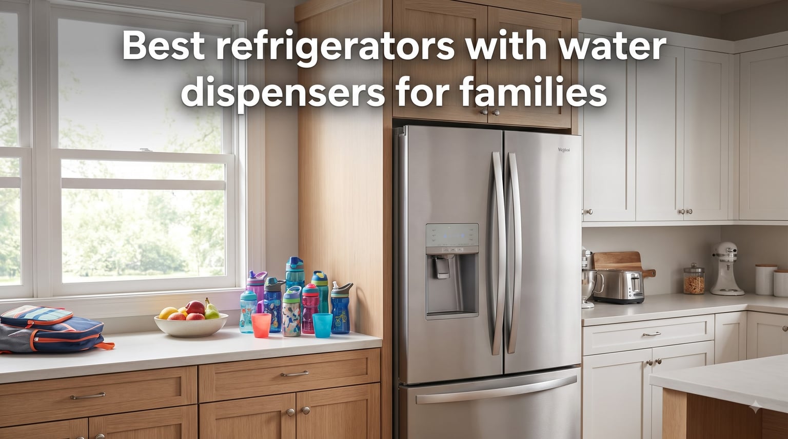 Best refrigerators with water dispensers for families