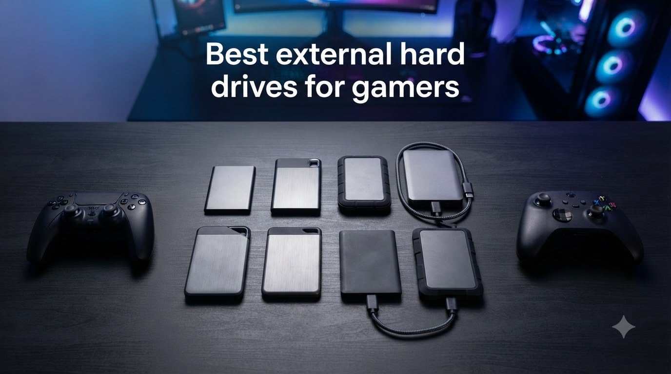 Best external hard drives for gamers