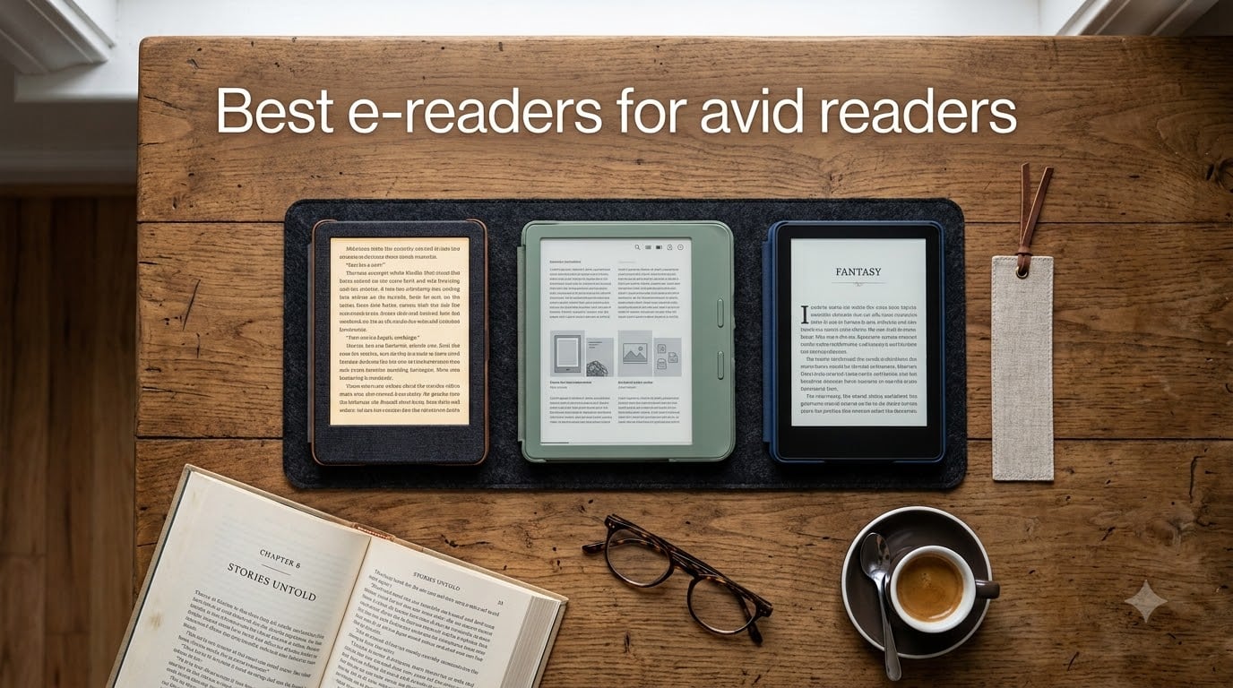 Best e-readers for avid readers