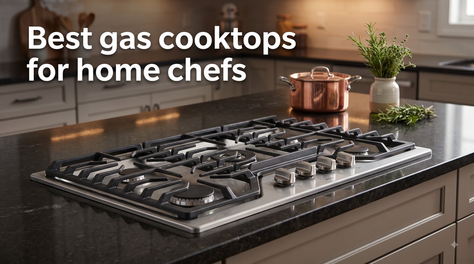 Best gas cooktops for home chefs