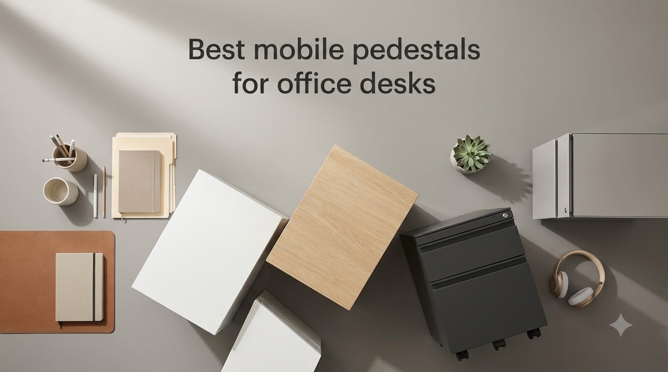 Best mobile pedestals for office desks