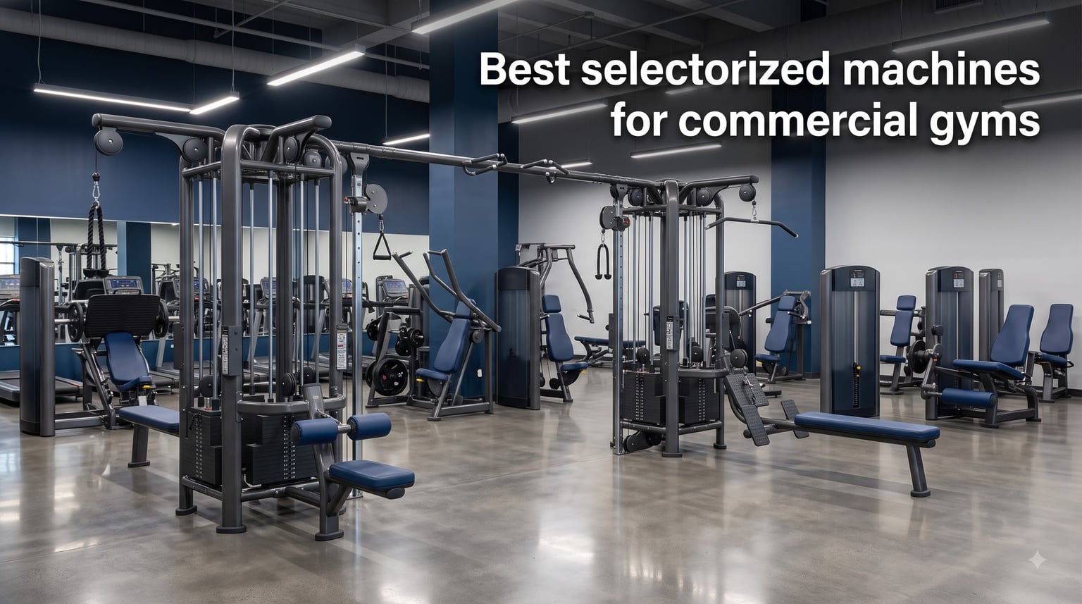 Best selectorized machines for commercial gyms