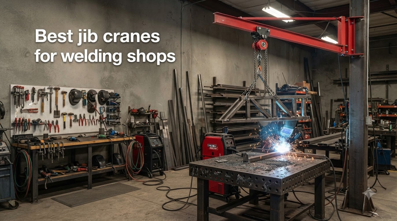 Best jib cranes for welding shops
