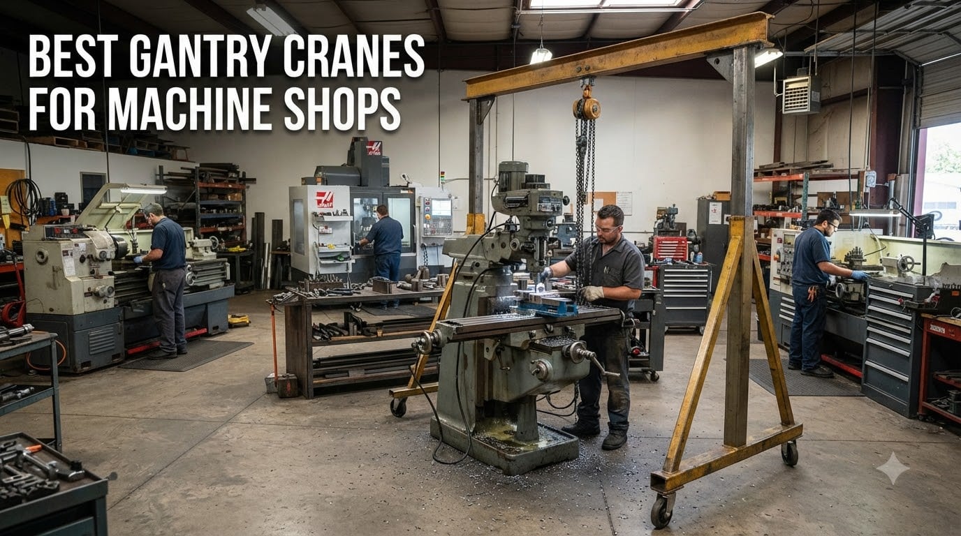 Best gantry cranes for machine shops