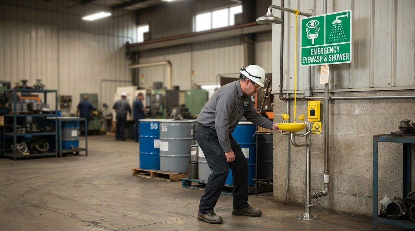 Best eyewash stations for manufacturing facilities