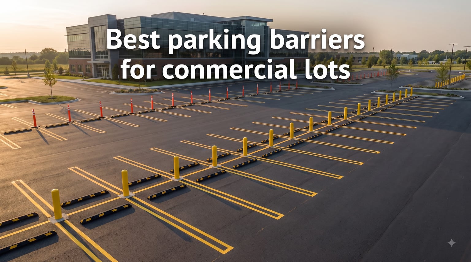 Best parking barriers for commercial lots