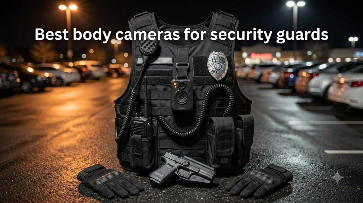 Best body cameras for security guards