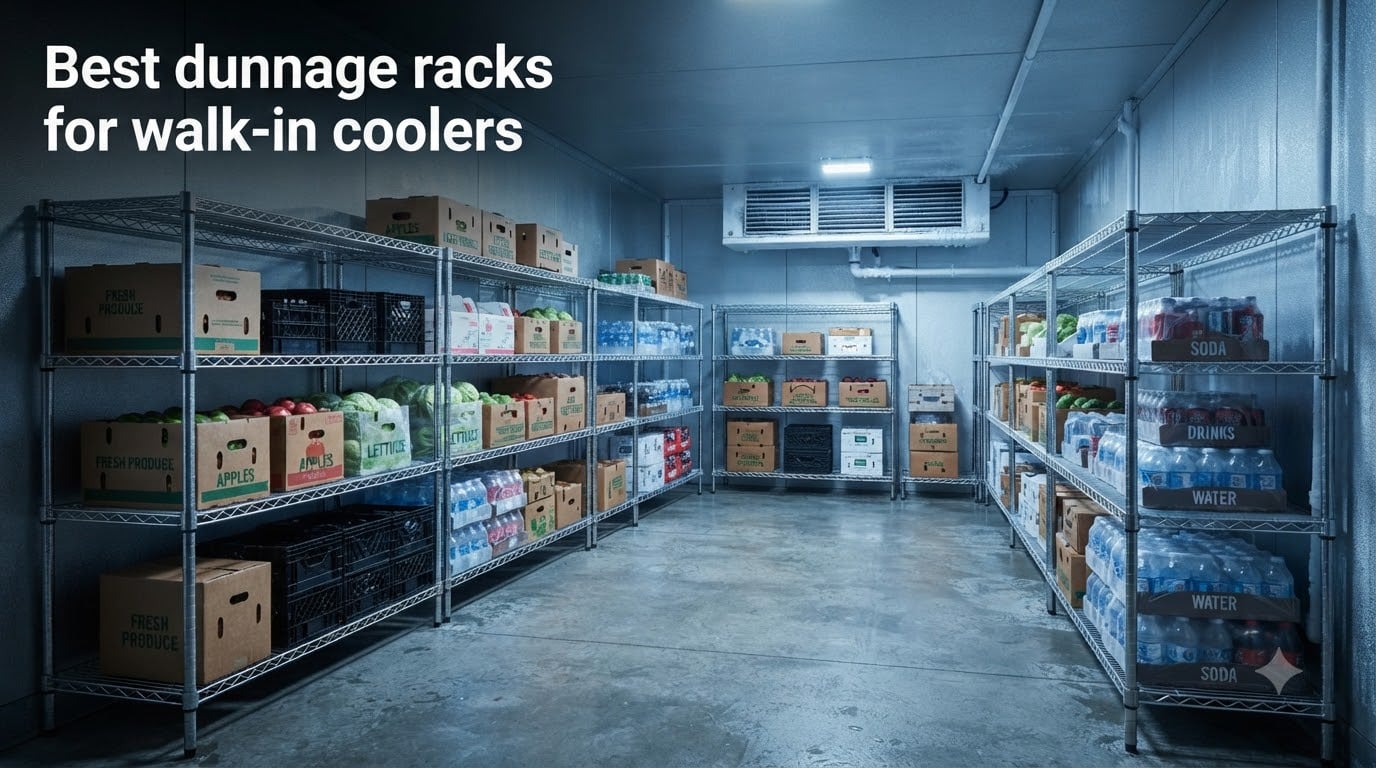 Best dunnage racks for walk-in coolers