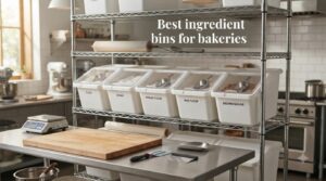 Best ingredient bins for bakeries