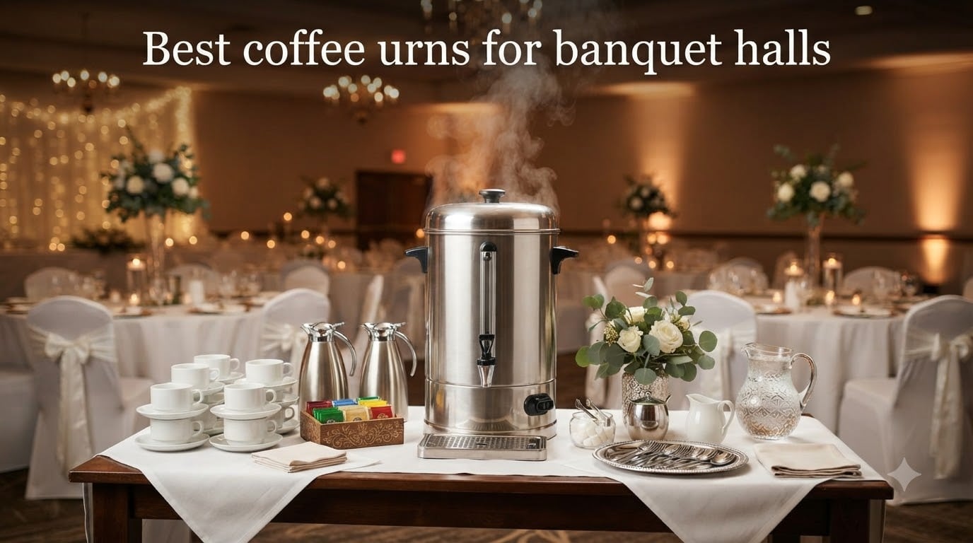 Best coffee urns for banquet halls