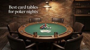 Best card tables for poker nights