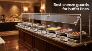 Best sneeze guards for buffet lines