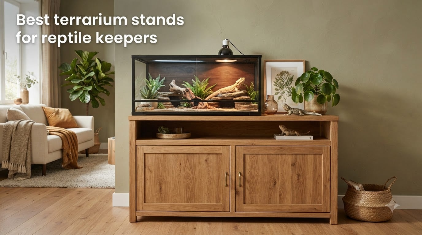 Best terrarium stands for reptile keepers