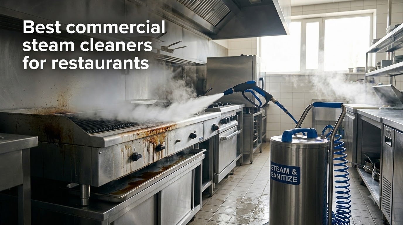 Best commercial steam cleaners for restaurants