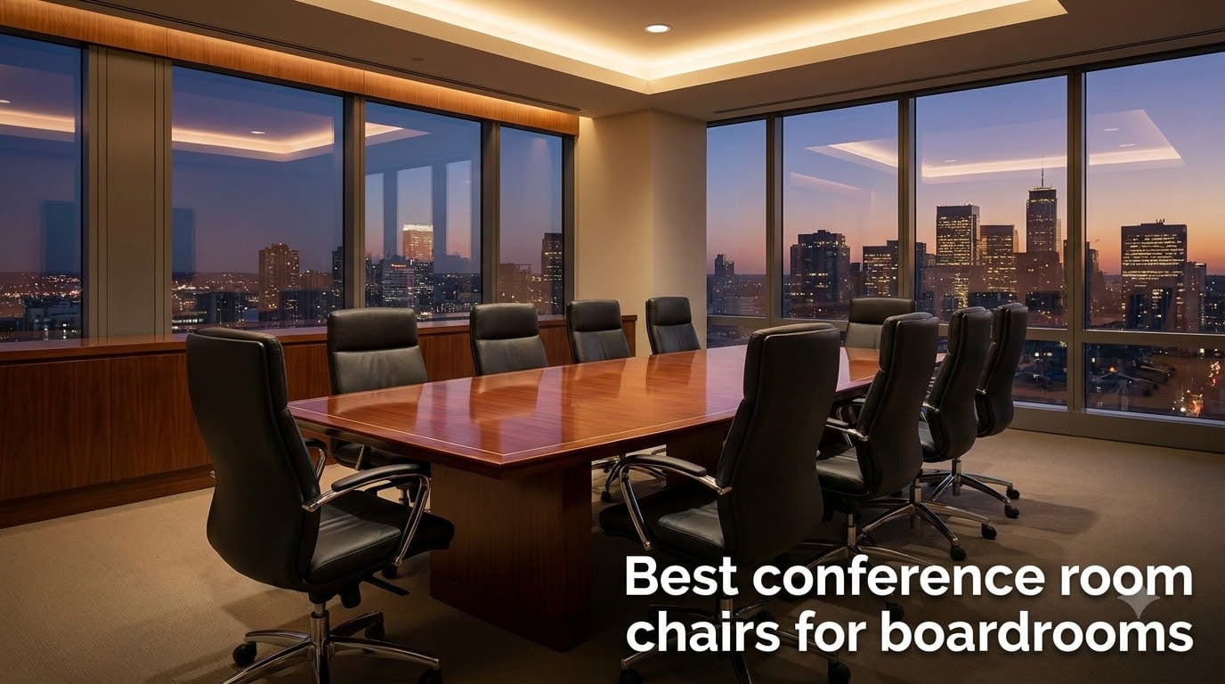 Best conference room chairs for boardrooms