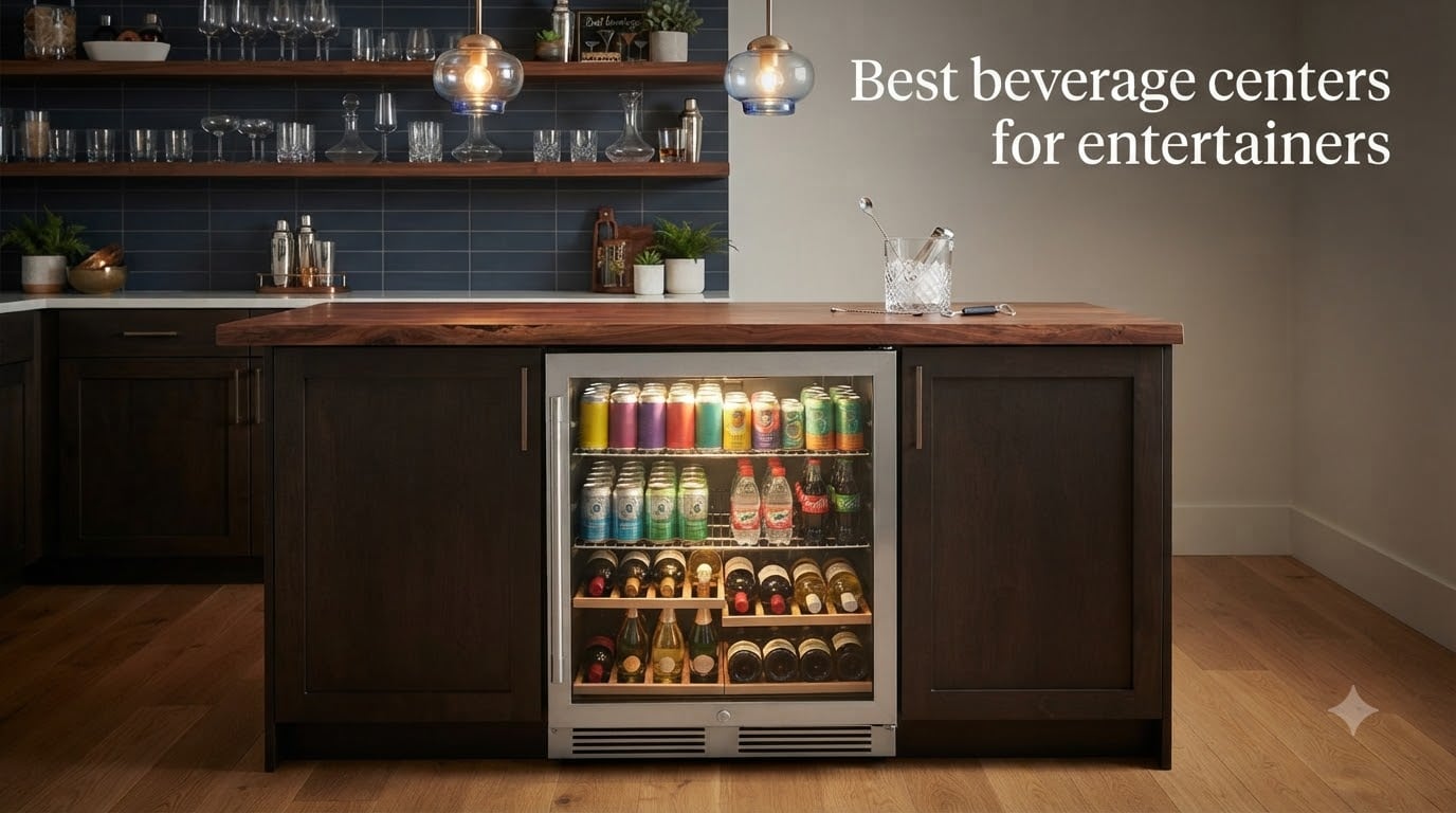 Best beverage centers for entertainers