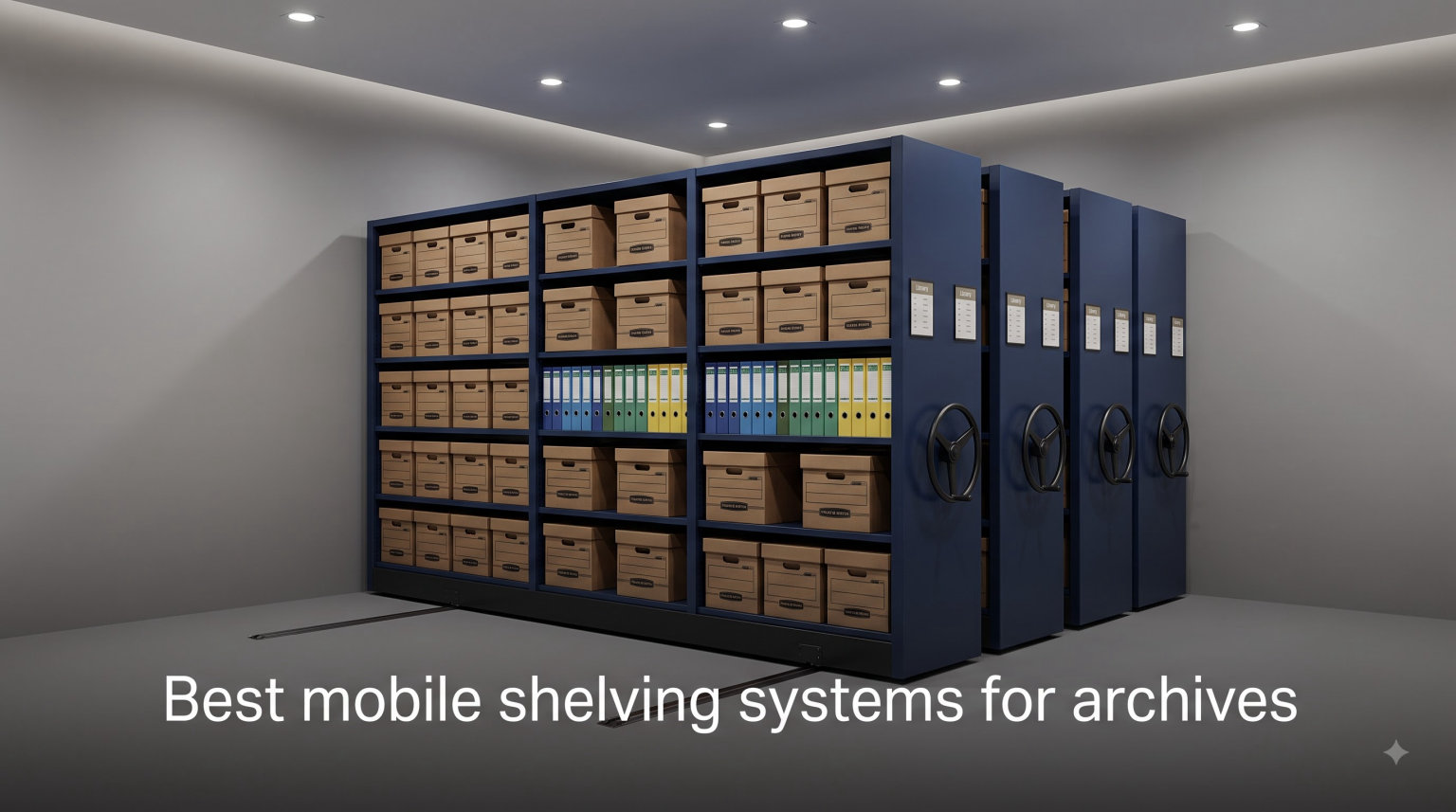 Best mobile shelving systems for archives