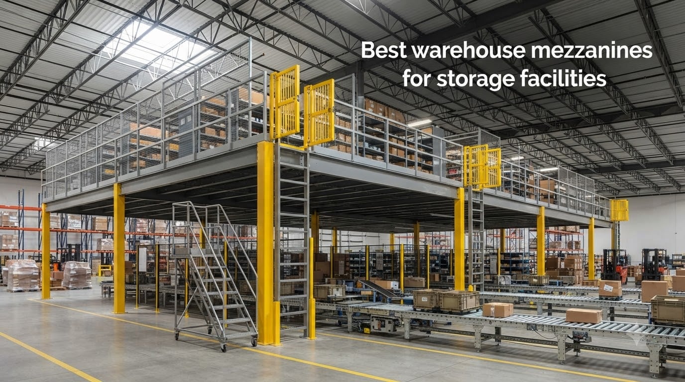 Best warehouse mezzanines for storage facilities