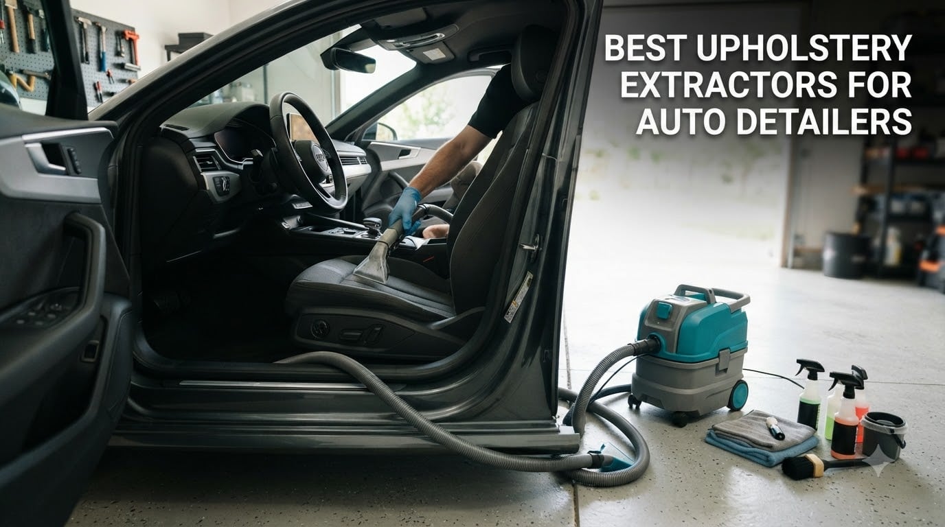 Best upholstery extractors for auto detailers
