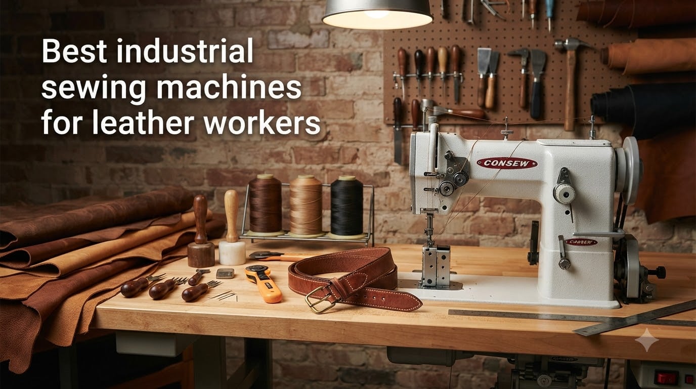 Best industrial sewing machines for leather workers