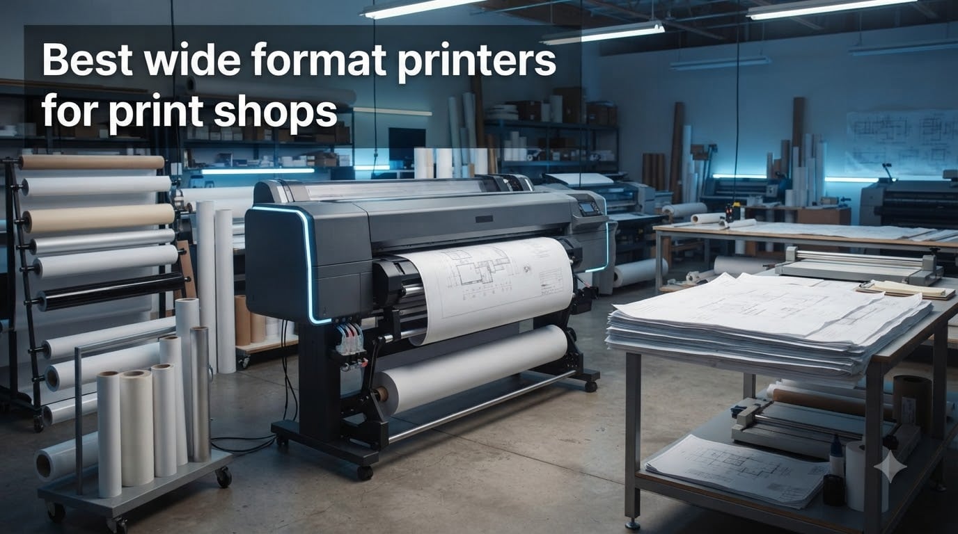 Best wide format printers for print shops