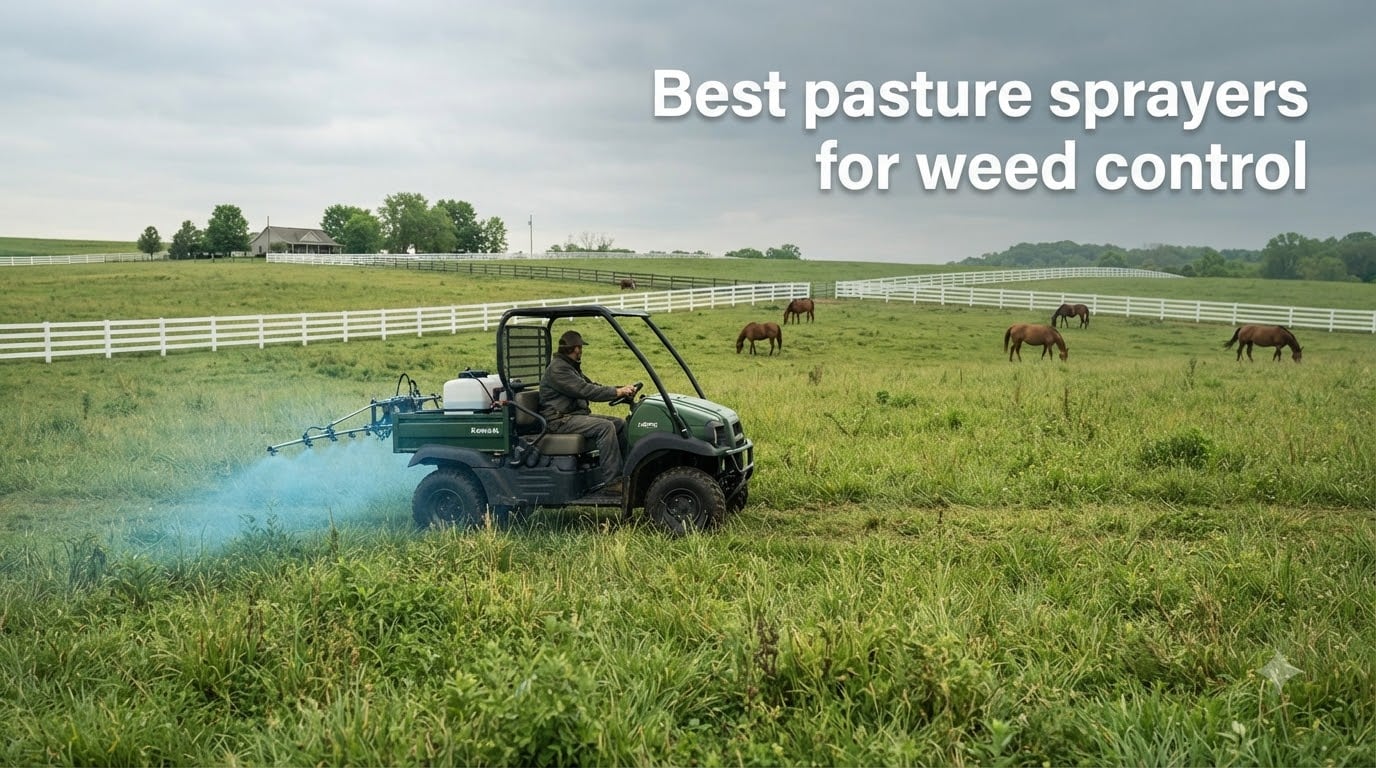 Best pasture sprayers for weed control
